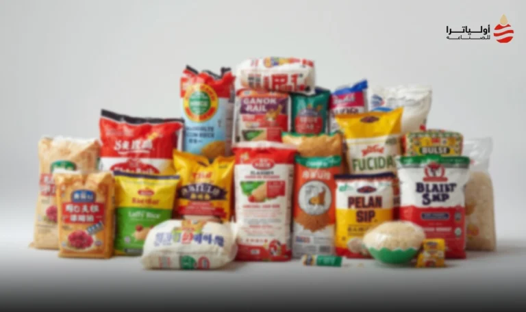 تصنيع أكياس الأرز