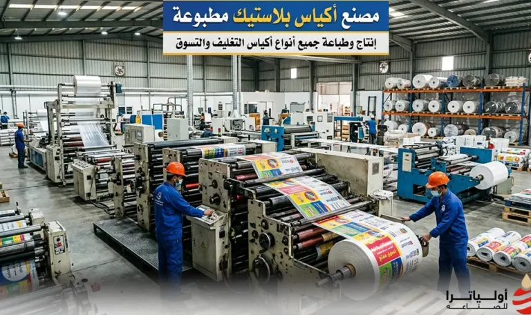 مصنع اكياس بلاستيك مطبوعة